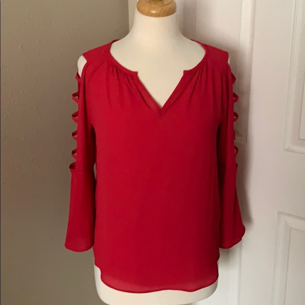 I say red, some say pink top worn once